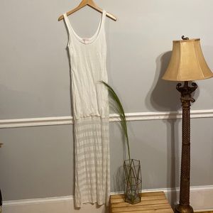 Victoria’s Secret Long White Maxi Dress Women’s Small Bathing Suit CoverUp